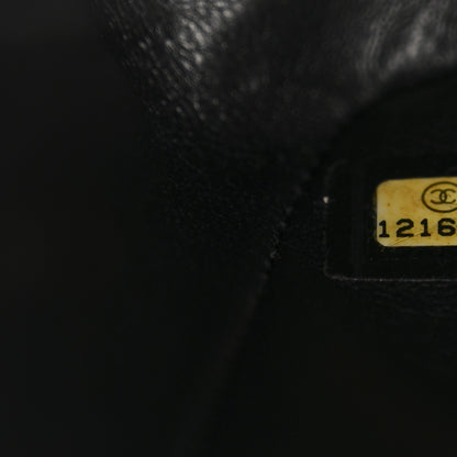 Chanel Caviar Quilted Medium Double Flap Black 7 of 10