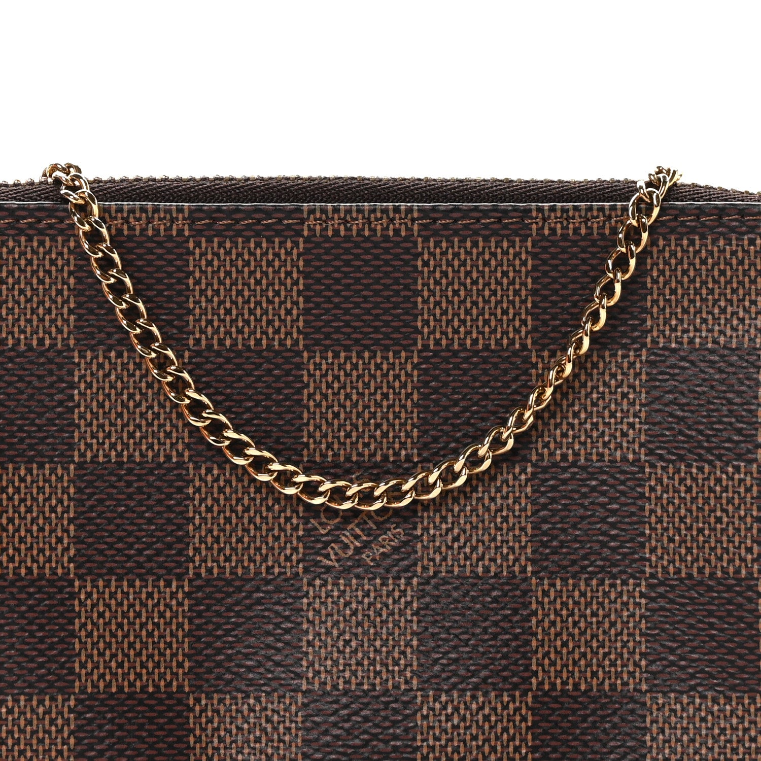 Louis Vuitton Damier Ebene Mini Pochette Accessories 8 of 11