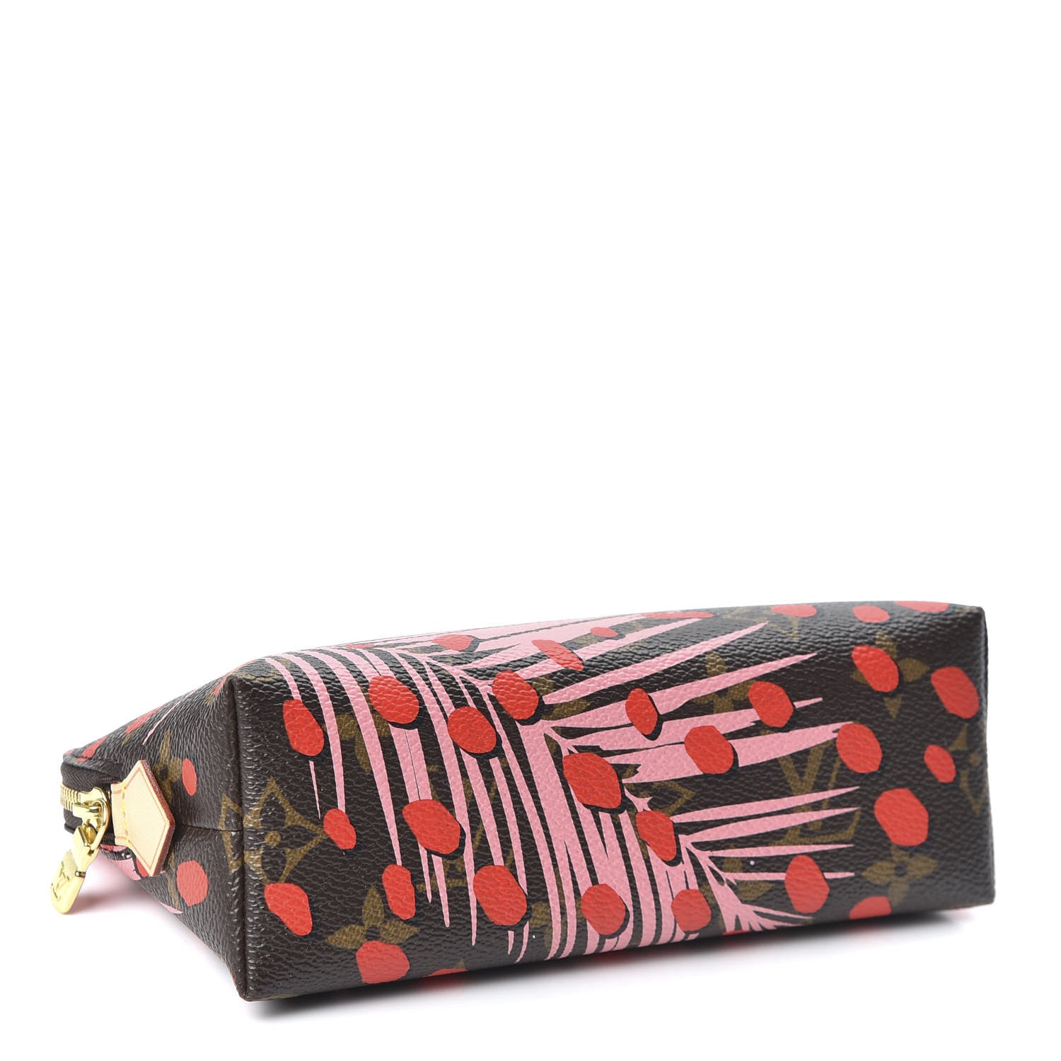 Louis Vuitton Monogram Jungle Dots Cosmetic Pouch Sugar Pink Poppy 3 of 7