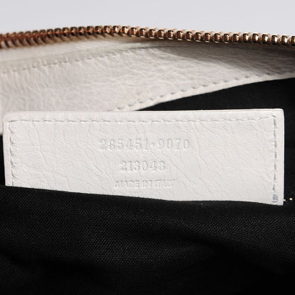 Balenciaga Agneau Giant 12 Rose Gold Hardware Work White Light 13 of 13