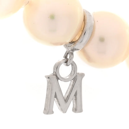 Mikimoto 18K White Gold Akoya Cultured Pearl 6.5-7mm Strand Necklace 6 of 7