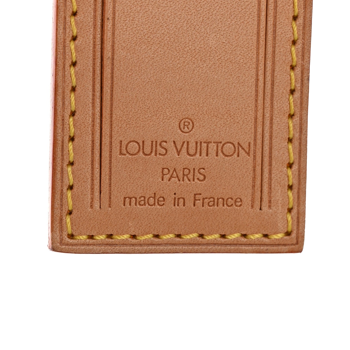 Vachetta Luggage Tag