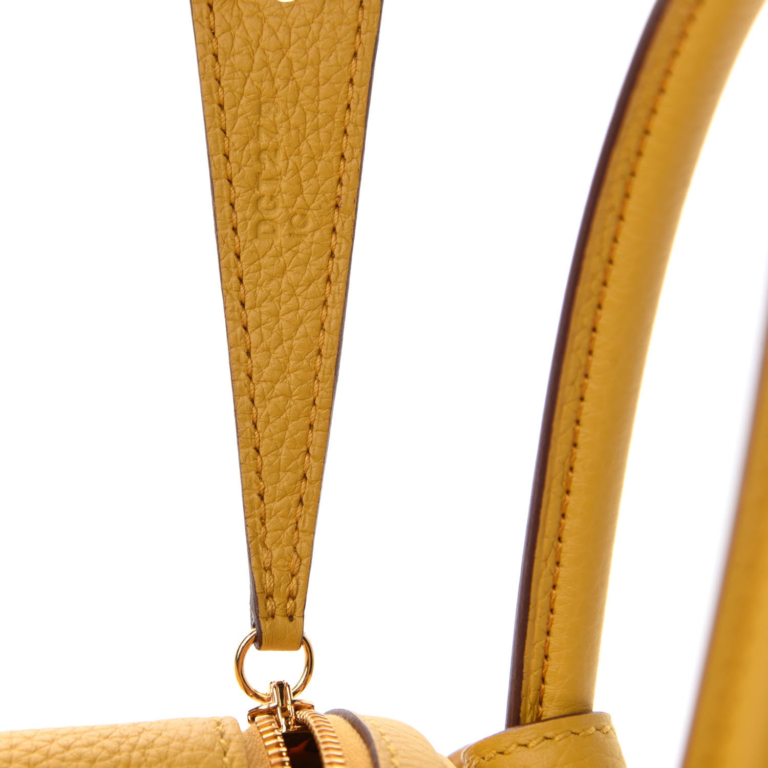 Hermes Taurillon Clemence Lindy 26 Jaune Ambre 9 of 11