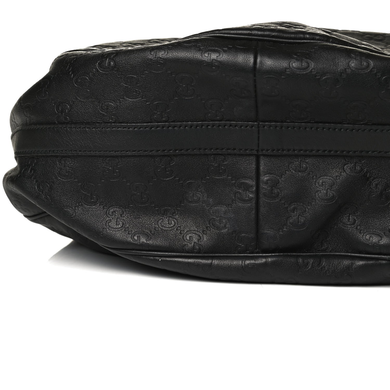 Gucci Guccissima Large GG Twins Hobo Black 15 of 21
