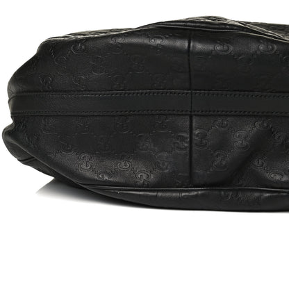 Gucci Guccissima Large GG Twins Hobo Black 15 of 21