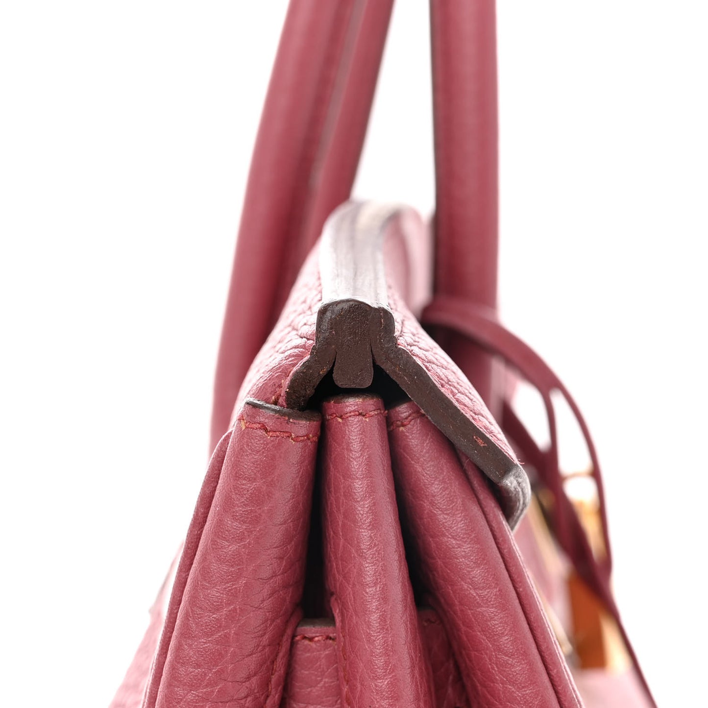 Taurillon Clemence Birkin 35 Bois de Rose
