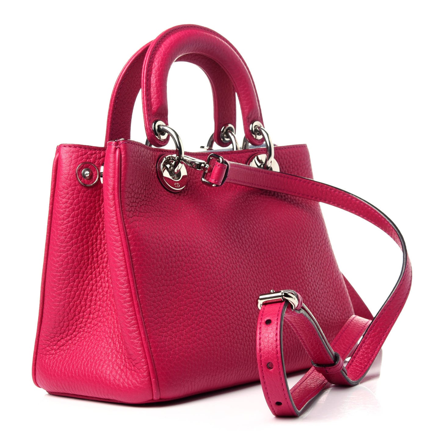 Calfskin Mini Diorissimo Tote Pink