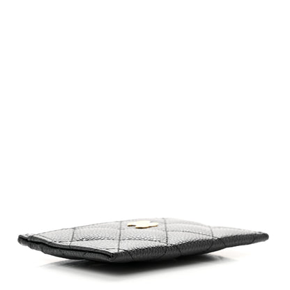 Chanel Caviar Quilted Card Holder Black 4 of 8
