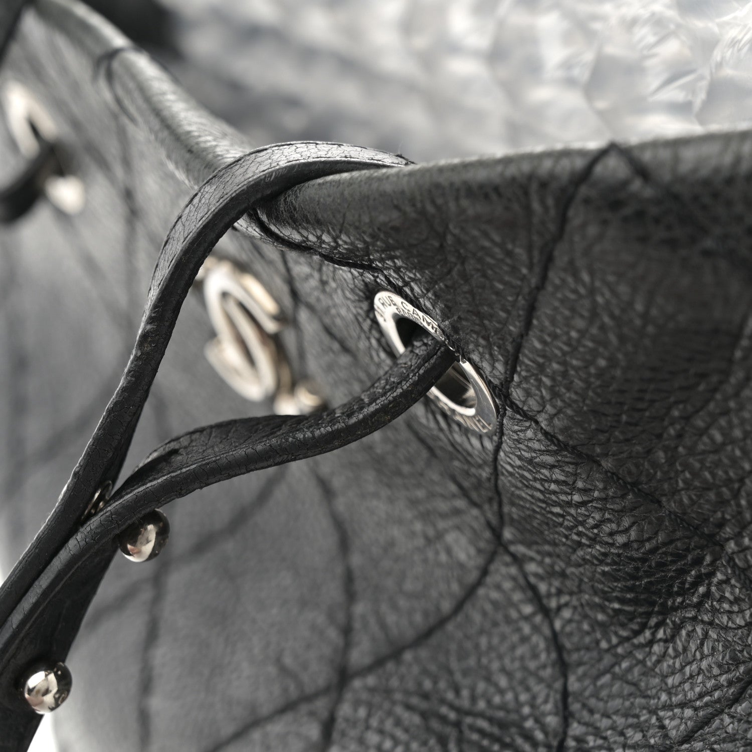 Chanel Glazed Calfskin Large On The Road Tote Black 13 of 13