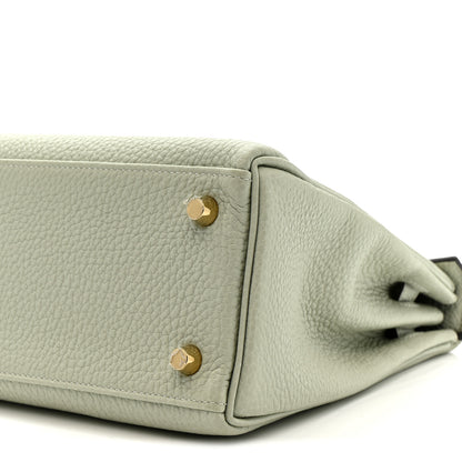 Hermes Togo Kelly Retourne 25 Gris Neve 19 of 23