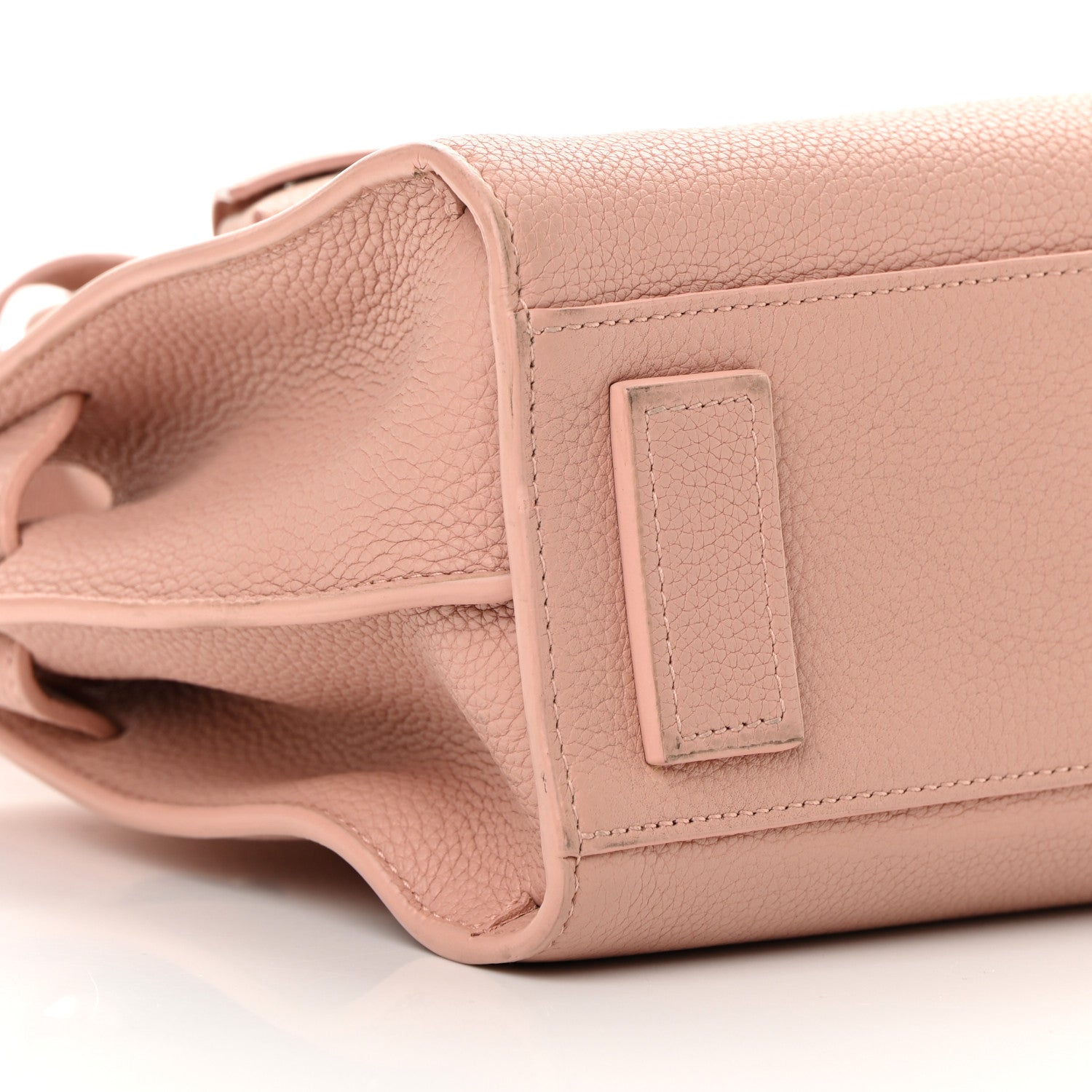 Saint Laurent Grained Calfskin Nano Supple Sac De Jour Antique Rose 8 of 19