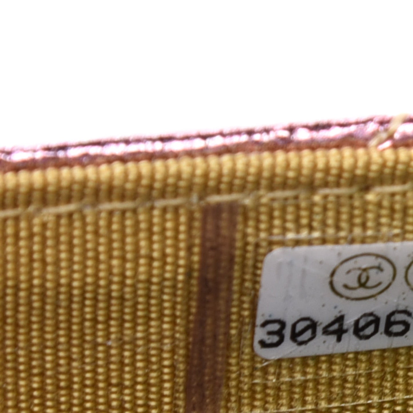 Metallic Goatskin Quilted 2.55 Reissue Wallet on Chain WOC Multicolor