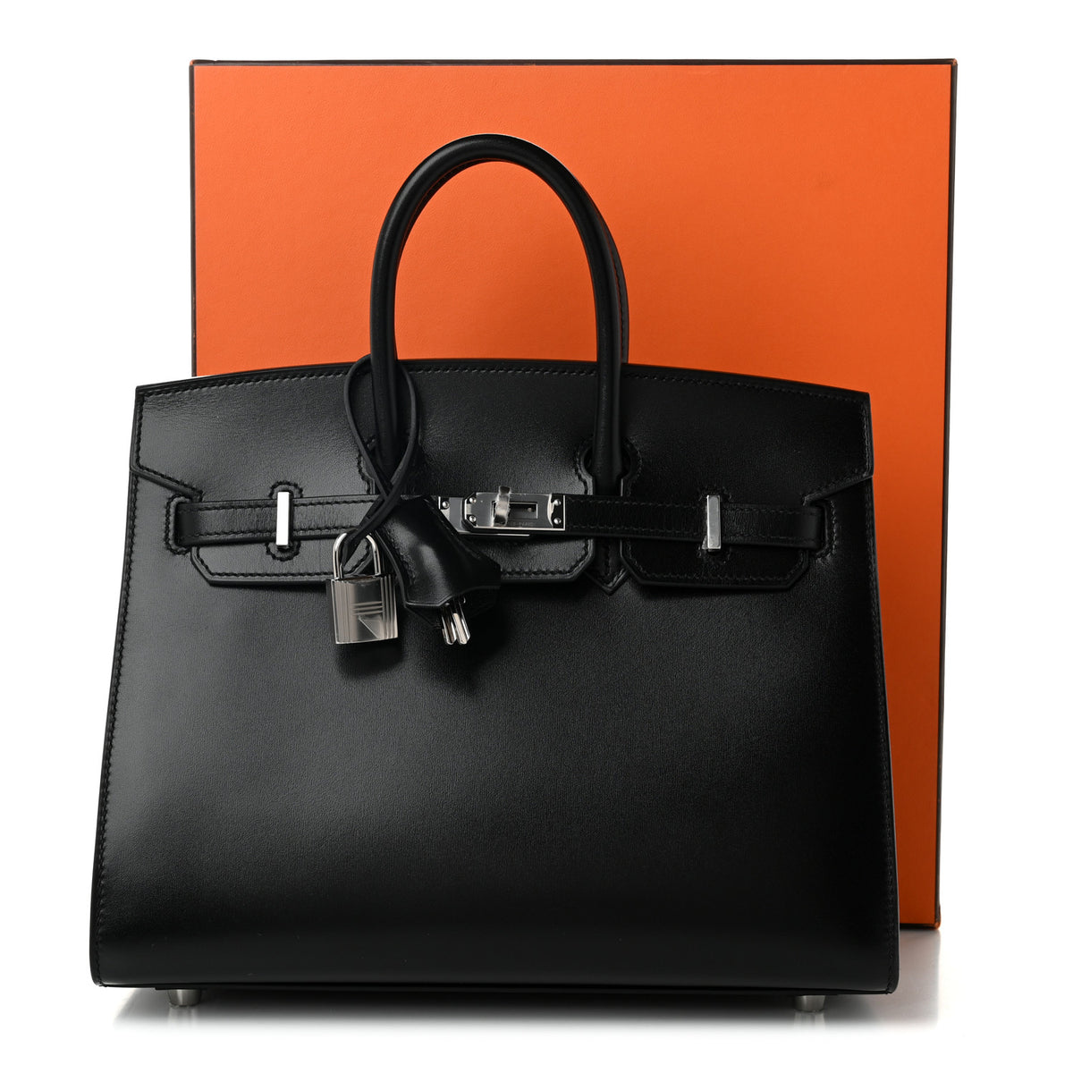 Box Birkin Sellier 25 Black