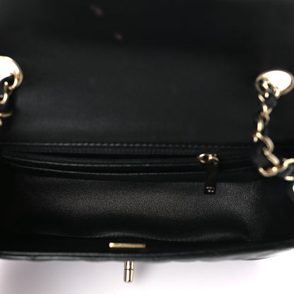 Chanel Lambskin Quilted Mini Rectangular Flap Black 5 of 11