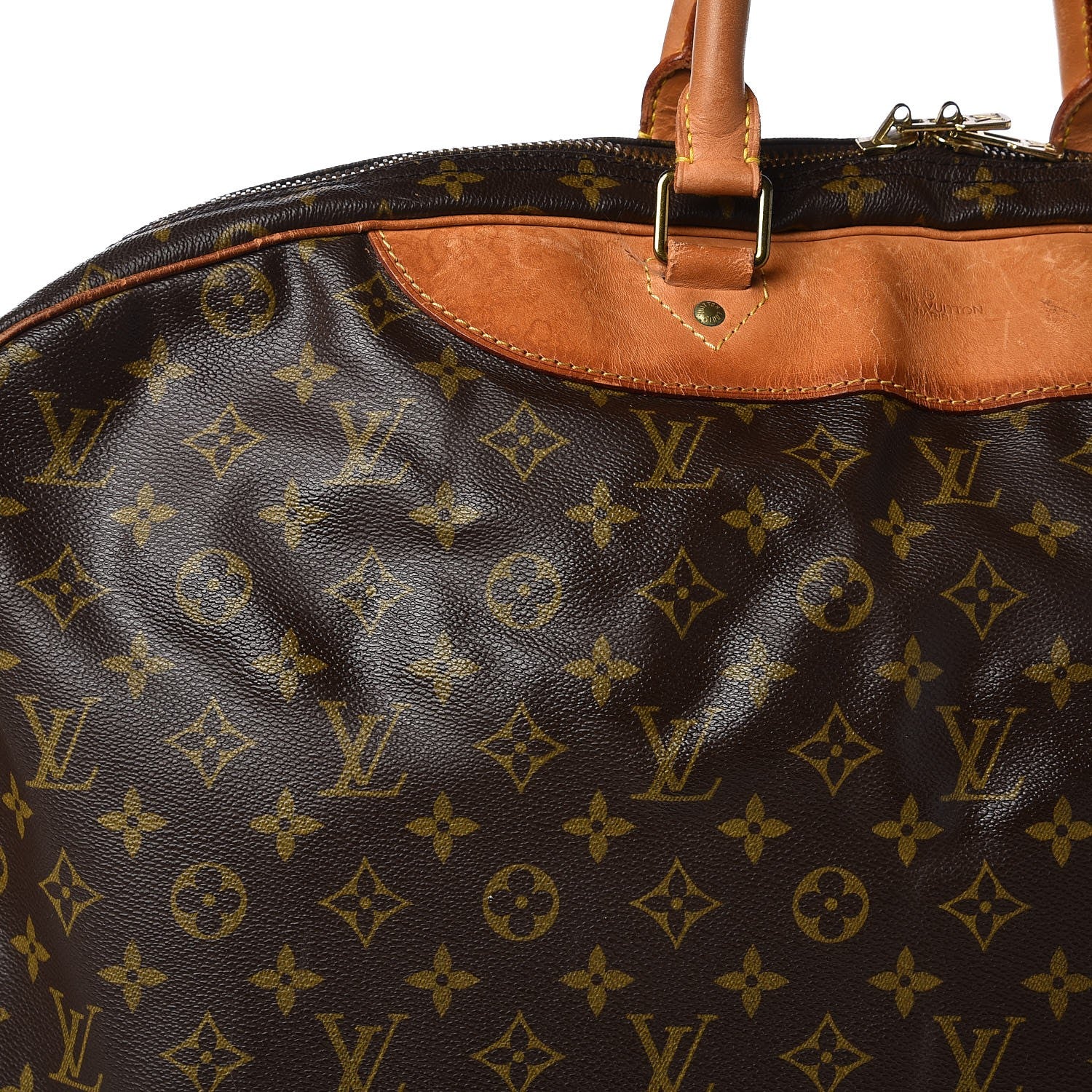 Louis Vuitton Monogram Alize 1 Compartment Soft Suitcase 23 of 27