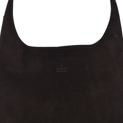 Gucci Suede Shoulder Bag Brown 10 of 10
