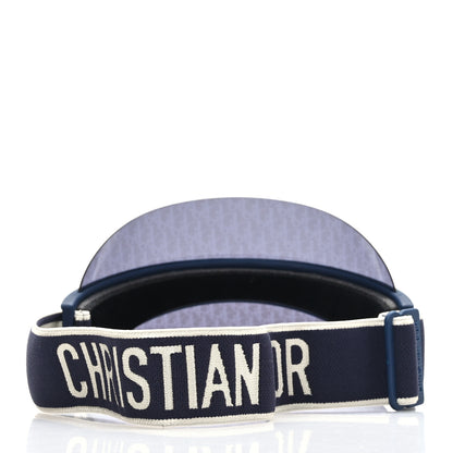 Christian Dior Oblique DiorClub V1U Sun Visor Blue 5 of 7
