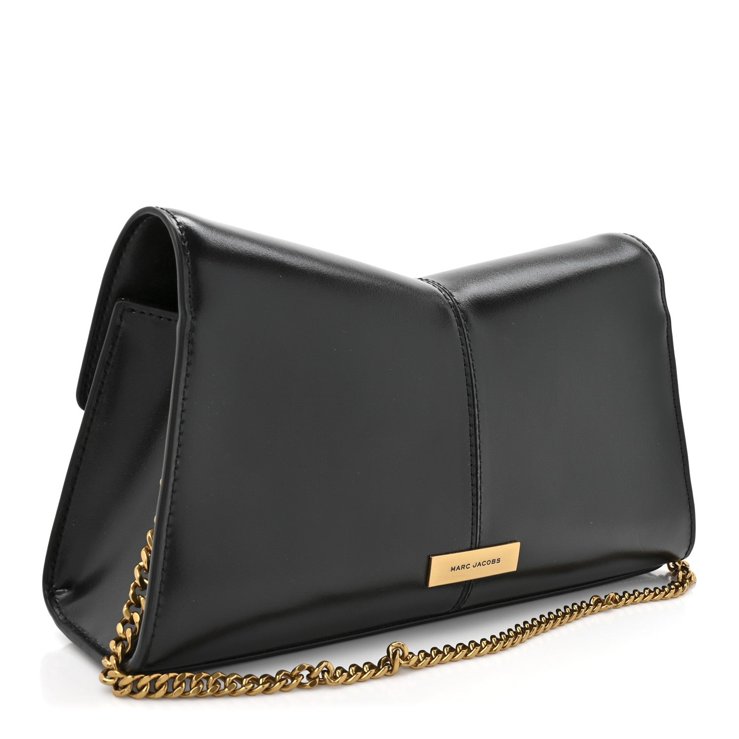 Marc Jacobs Calfskin St. Marc Convertible Clutch Black 3 of 10