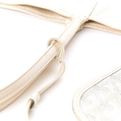 Goyard Goyardine Saint Louis PM White 13 of 20