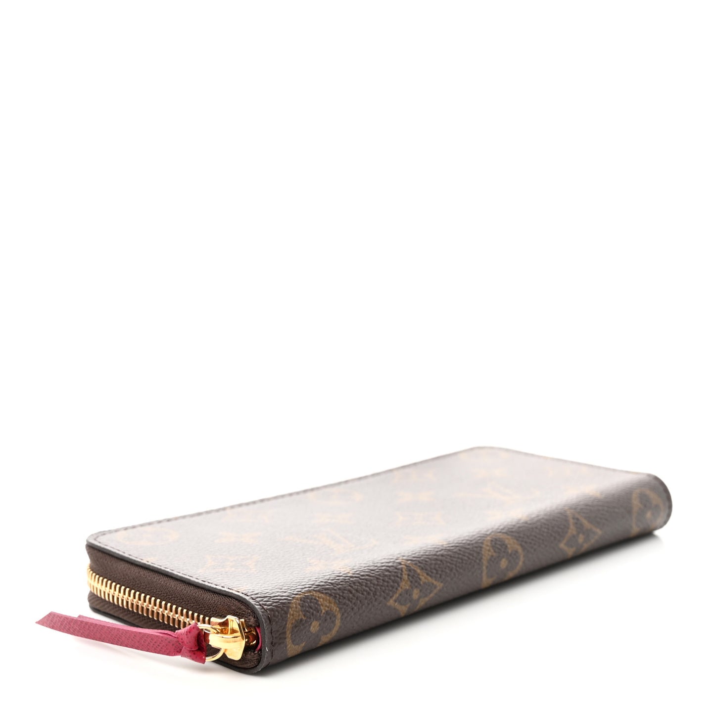LOUIS VUITTON Monogram Clemence Wallet Fuchsia