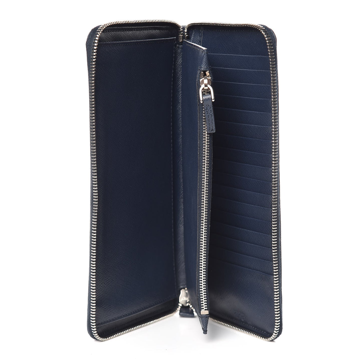 Saffiano Zip Around Document Wallet Baltico