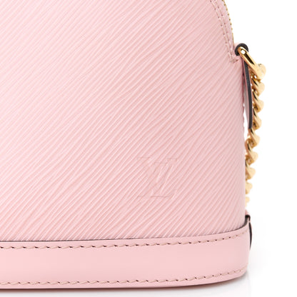 Louis Vuitton Epi Alma Mini Rose Ballerine 8 of 11
