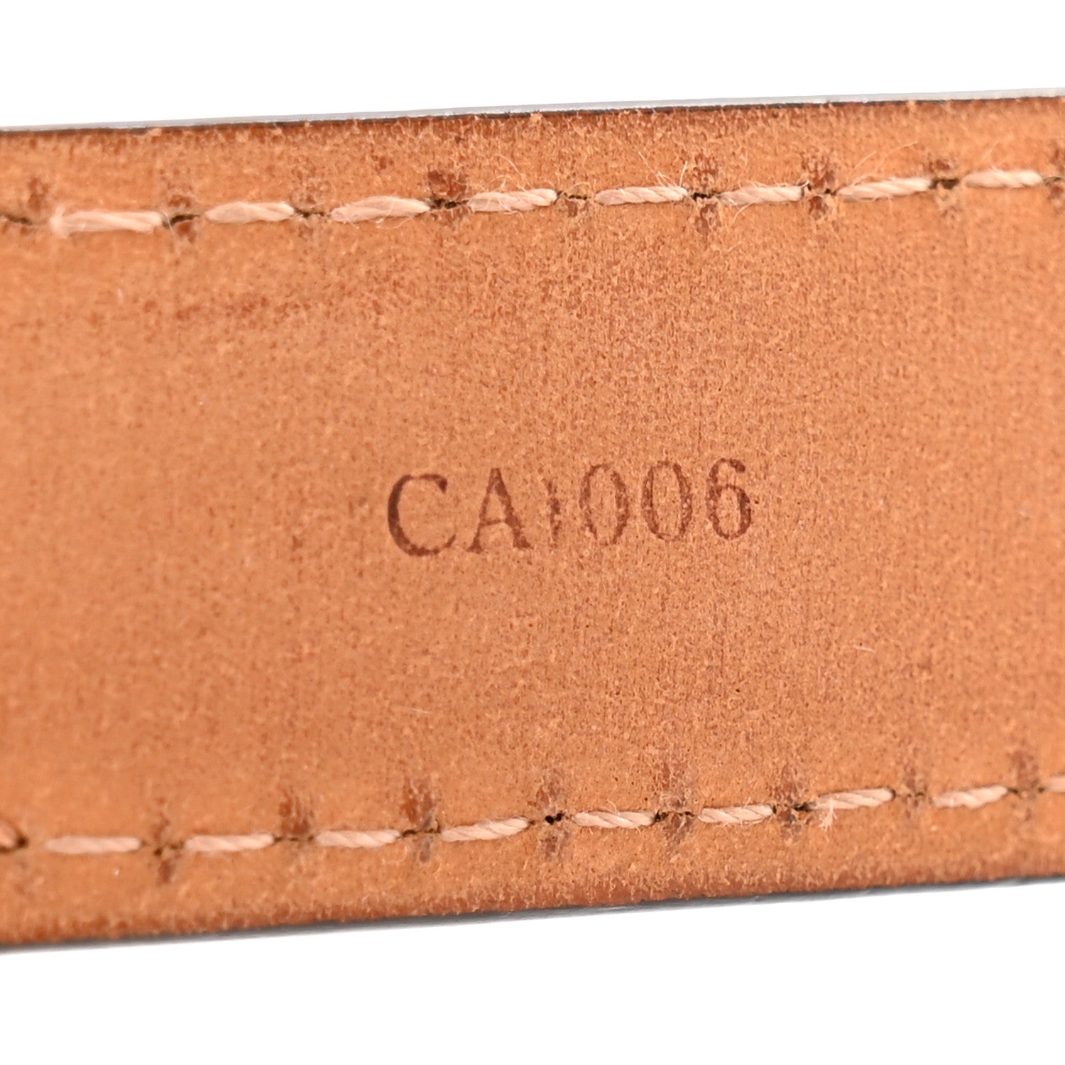 Louis Vuitton Damier Ebene 20mm Belt 80 32 7 of 8