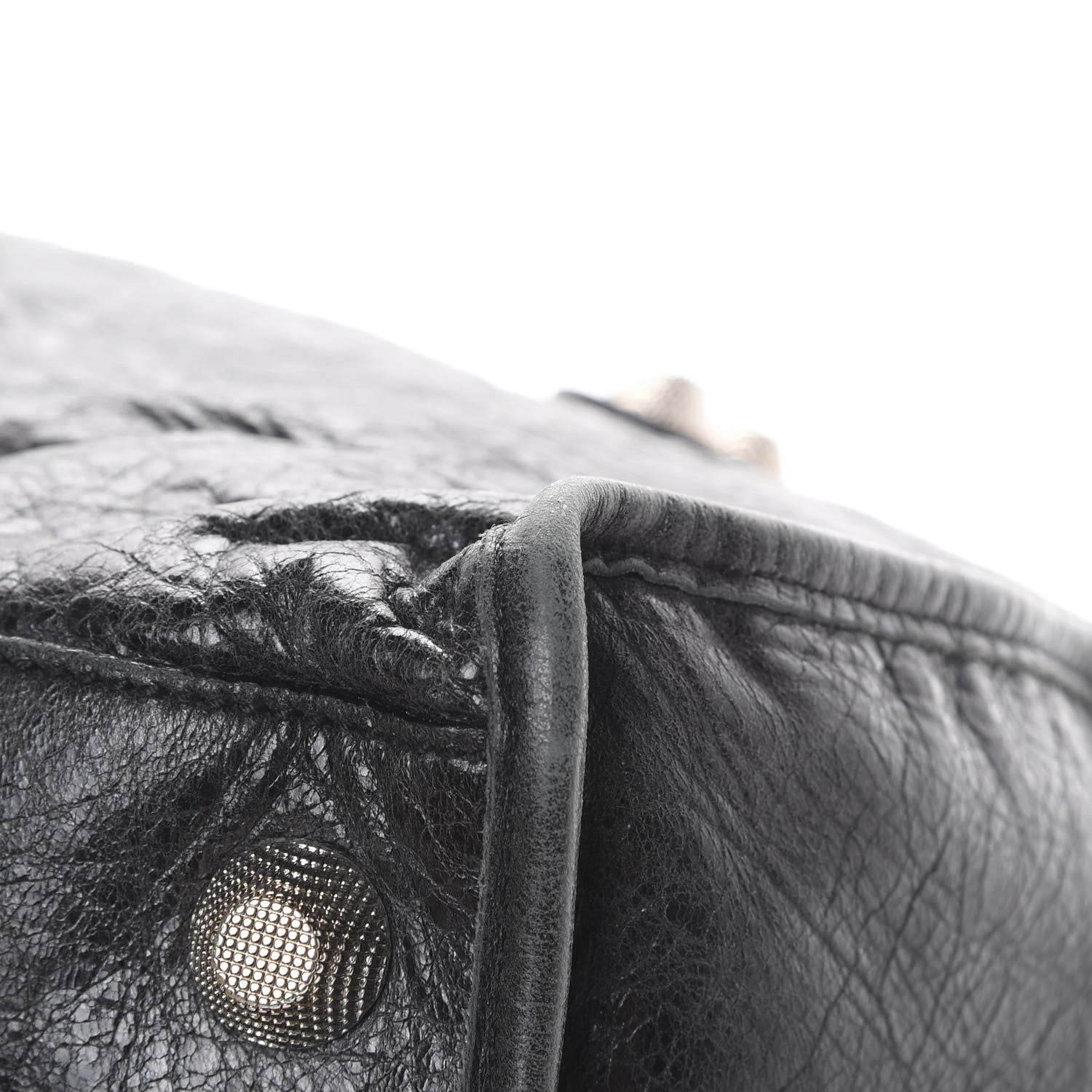 Balenciaga Agneau Giant 21 Silver Hardware Work Black 10 of 16