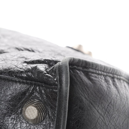 Balenciaga Agneau Giant 21 Silver Hardware Work Black 10 of 16