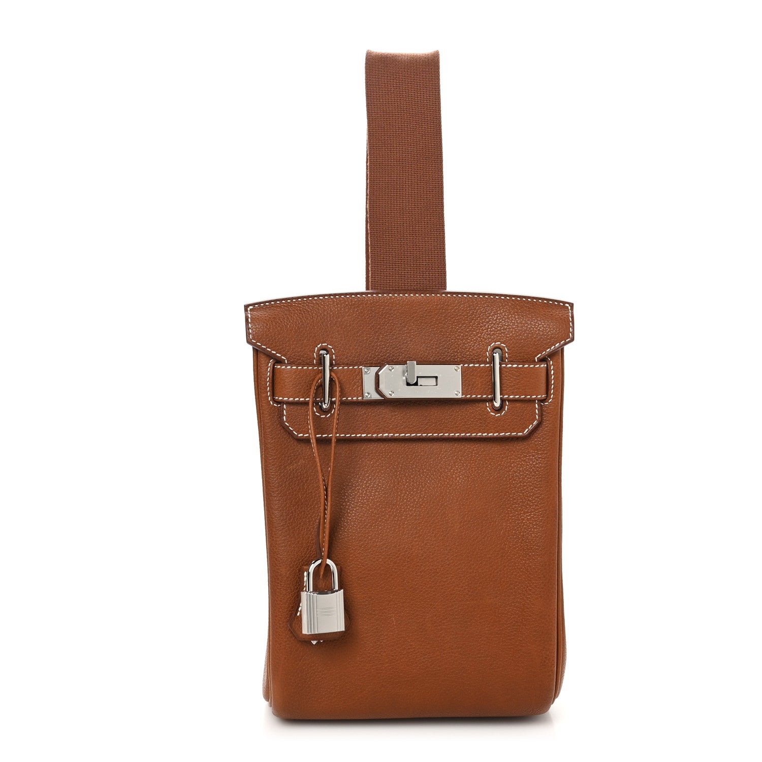 Hermes Natural Barenia Faubourg Hac A Dos PM Backpack Fauve 1 of 10
