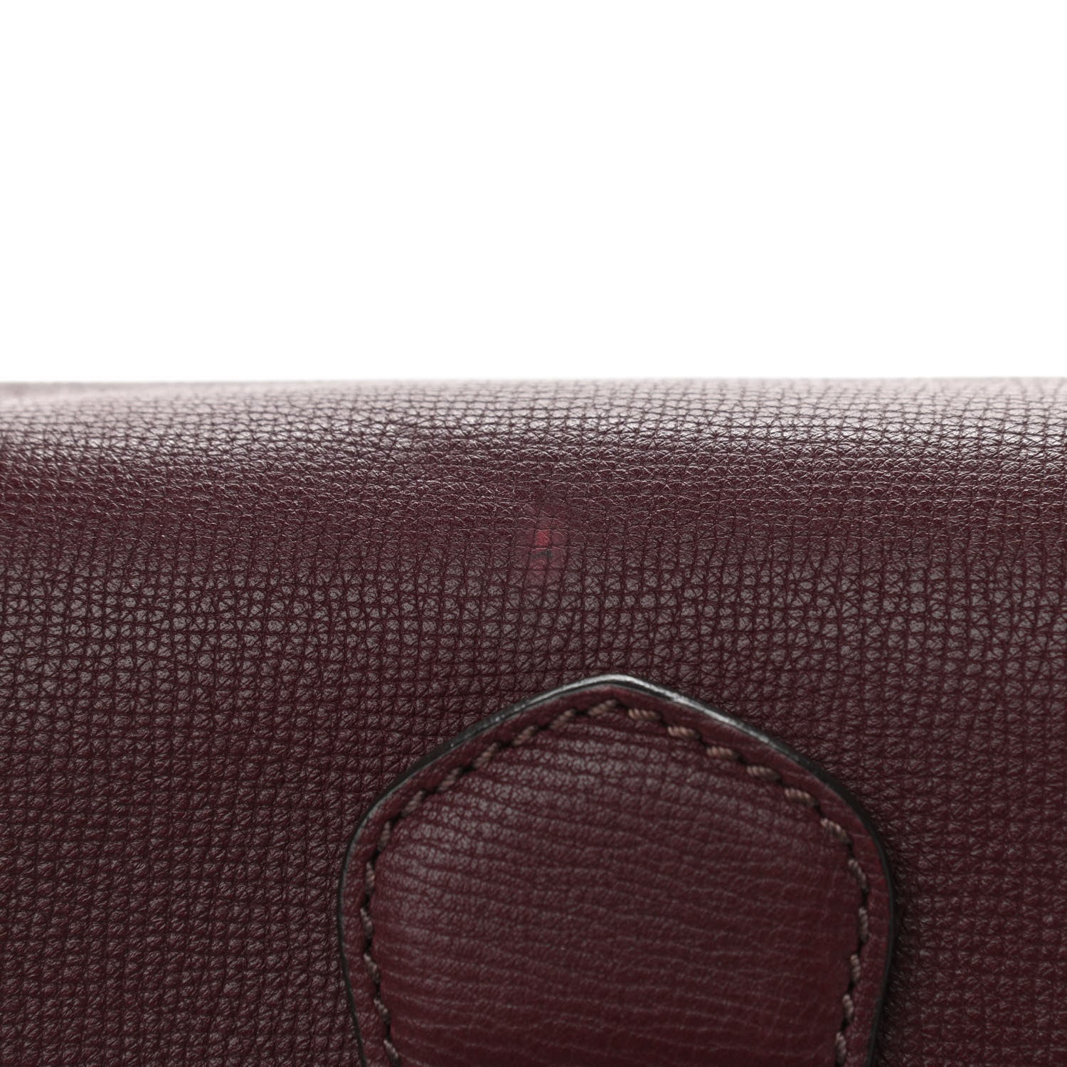 Burberry Derby Calfskin House Check Small Camberley Mahogany Red 9 of 12