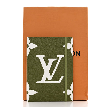 Louis Vuitton Monogram Giant Notebook Kaki Beige 7 of 7