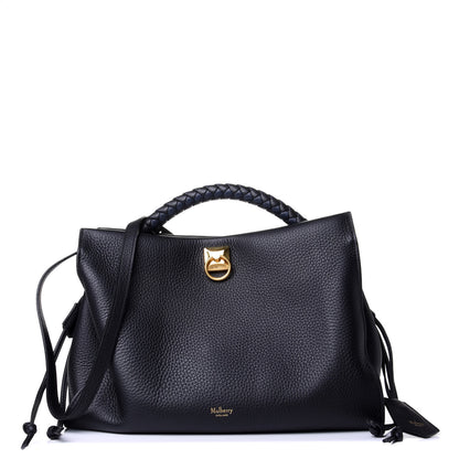 Mulberry Heavy Grain Iris Tote Midnight Black 1 of 5
