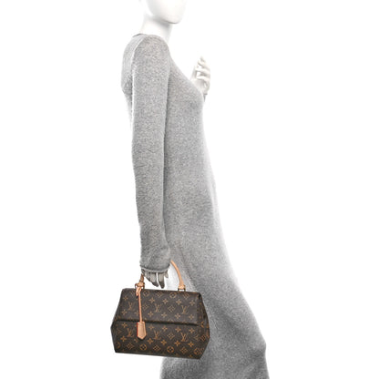 Louis Vuitton Monogram Cluny BB Black 2 of 9