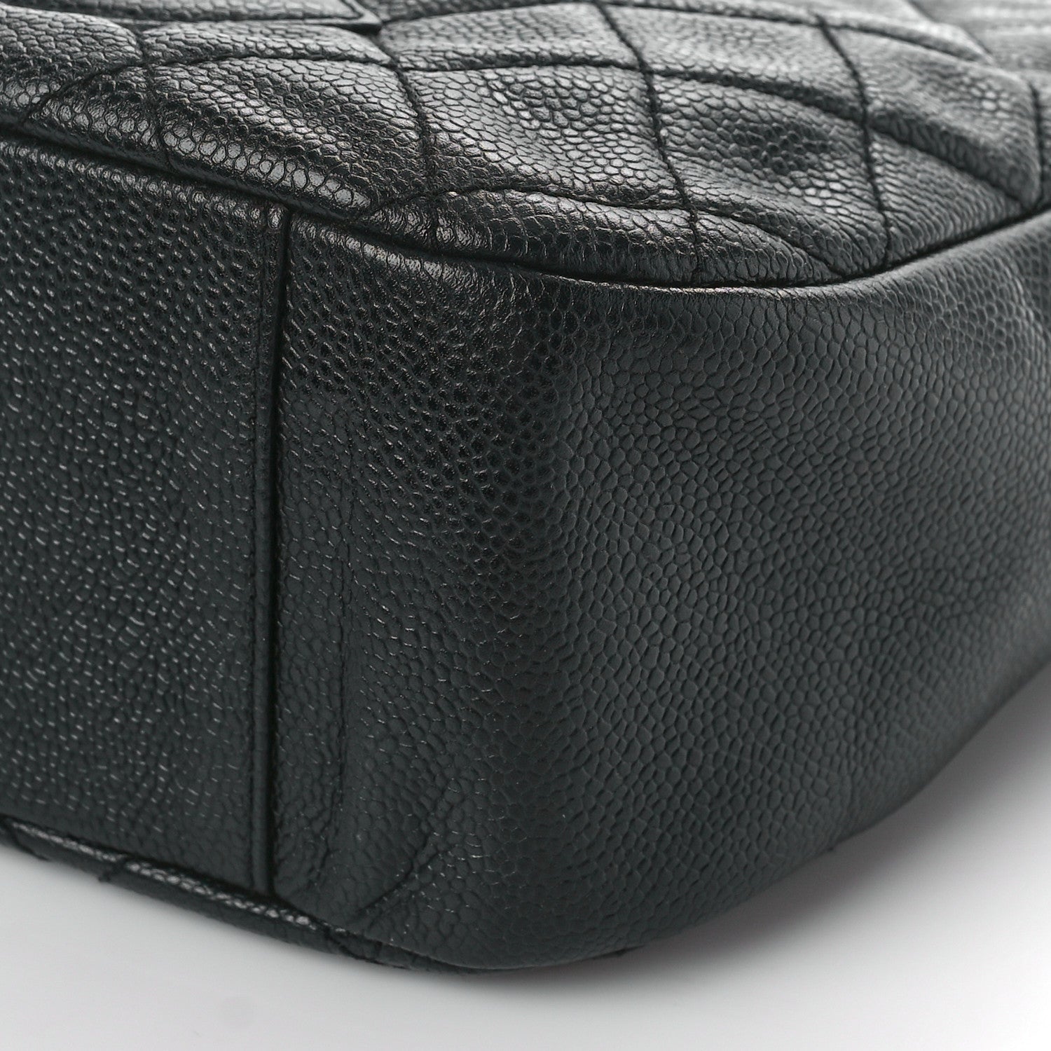 Chanel Caviar Quilted Timeless CC Shoulder Bag Black 9 of 10