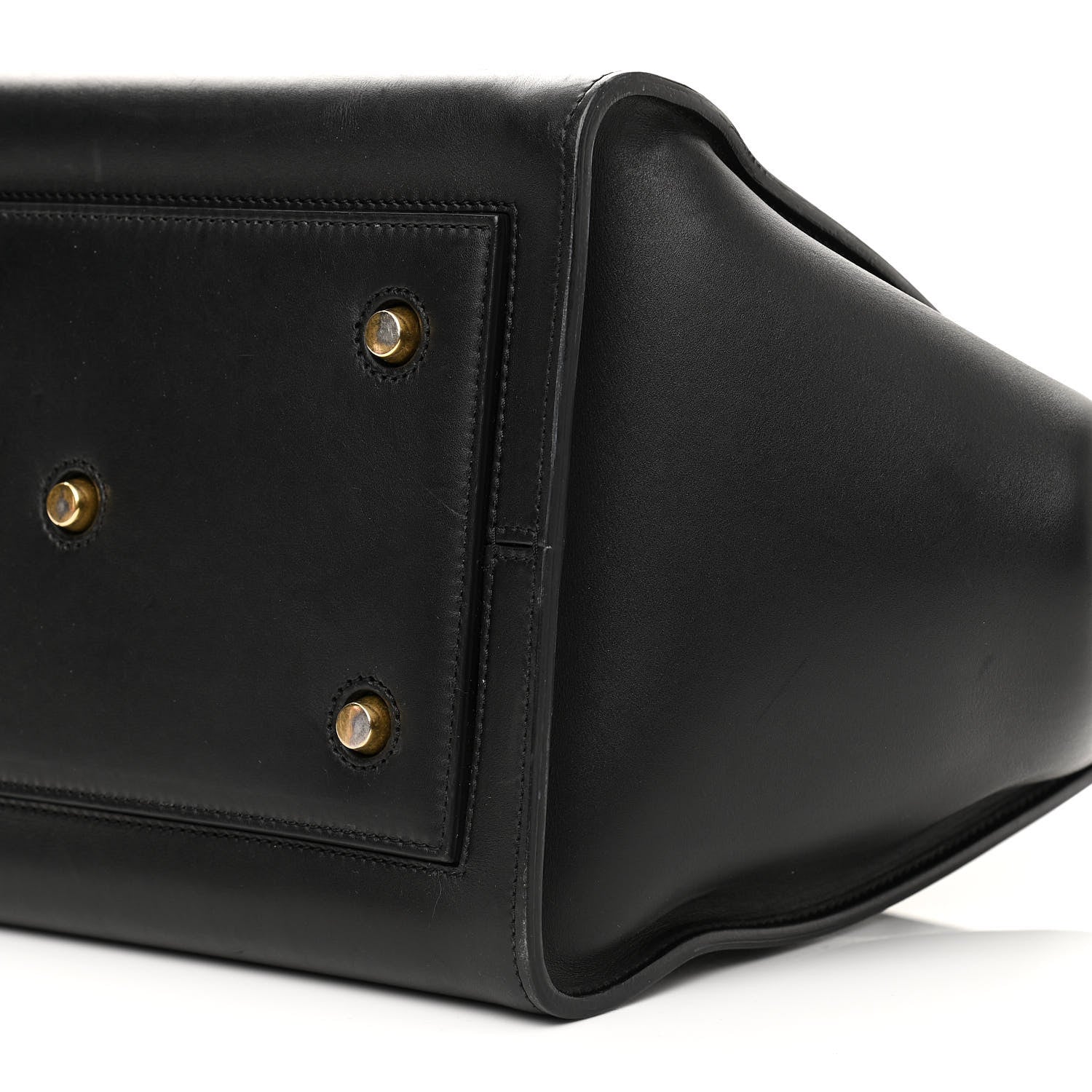 Celine Smooth Calfskin Small Tie Knot Tote Black 11 of 13