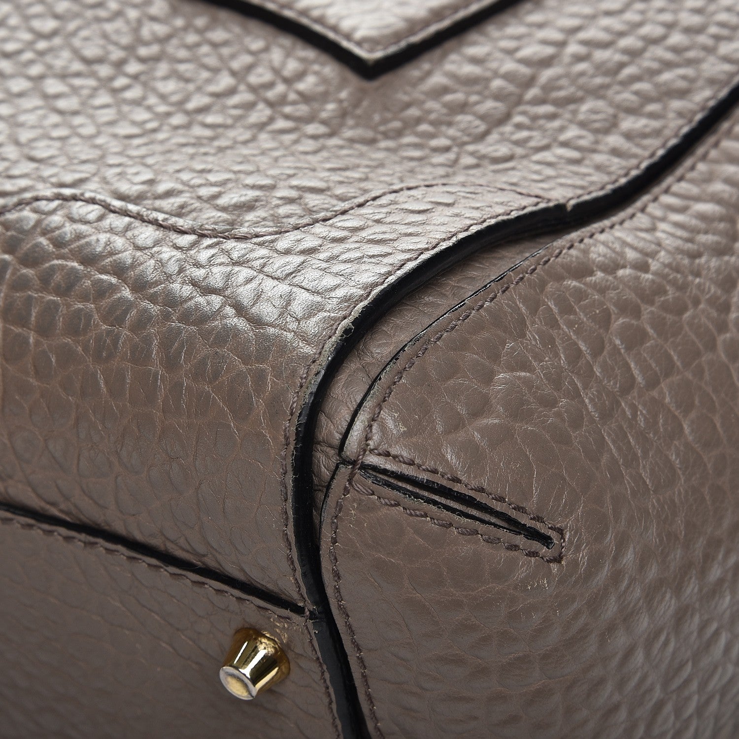 Burberry Heritage Grain Leather Small Gladstone Pale Taupe 13 of 15