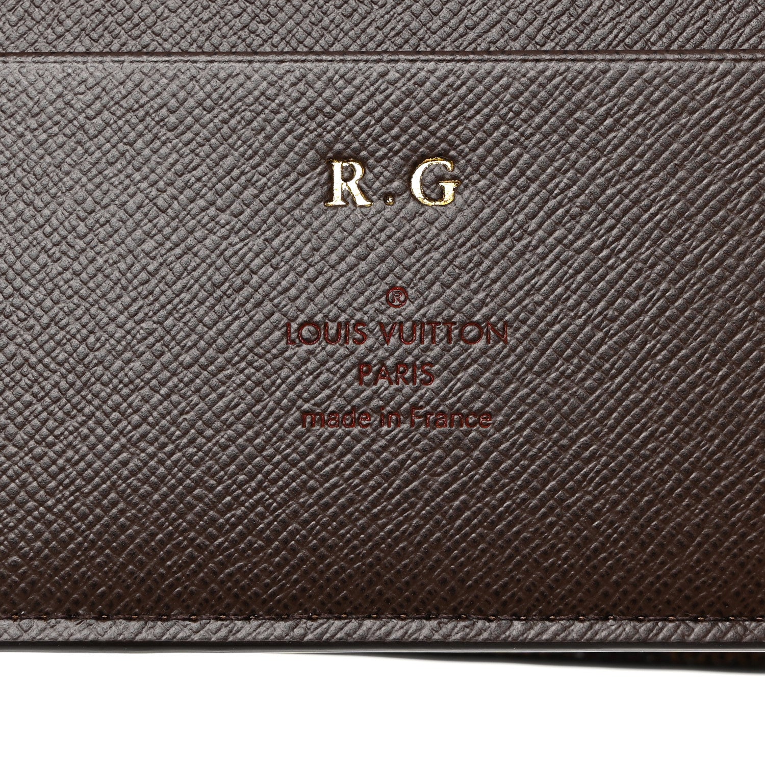 Louis Vuitton Damier Ebene Large Ring Agenda Cover 6 of 6