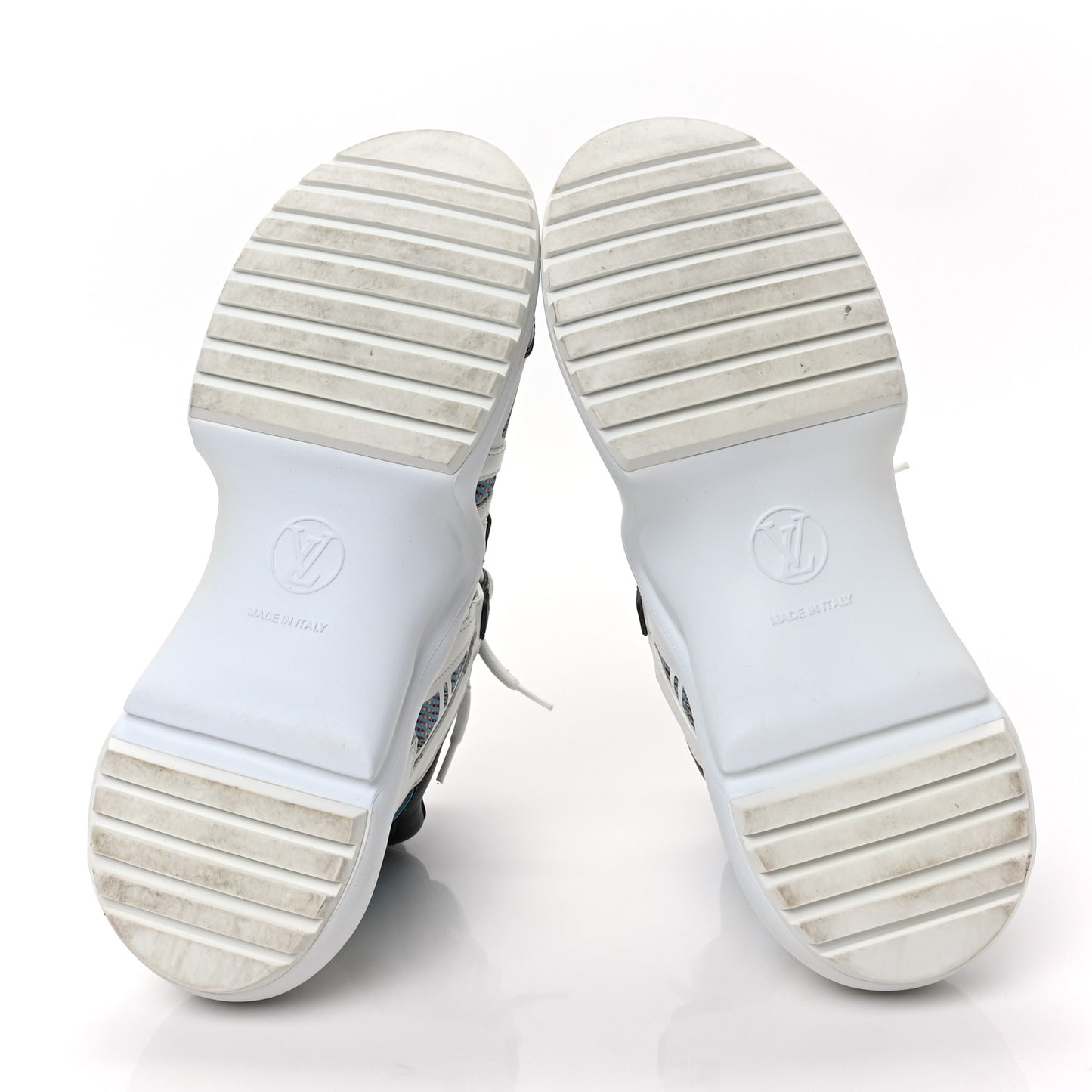 Calfskin Pop LV Archlight Sneakers 37 Blue