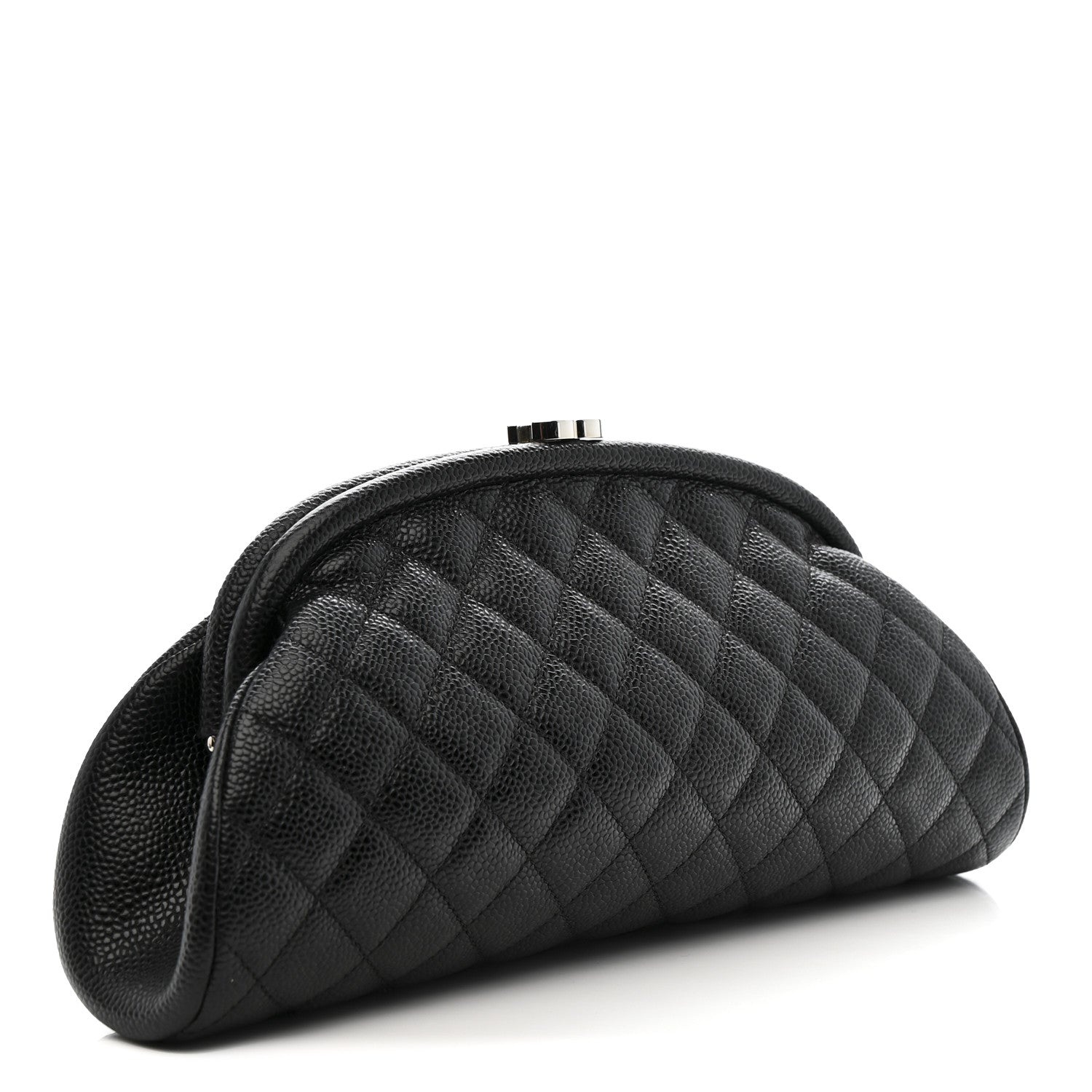 Chanel Caviar Quilted Timeless Clutch Black 3 of 7