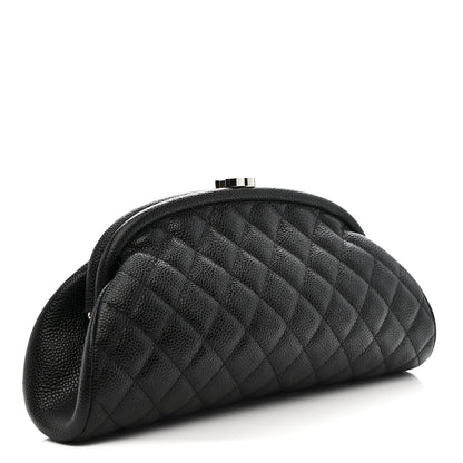 Chanel Caviar Quilted Timeless Clutch Black 3 of 7