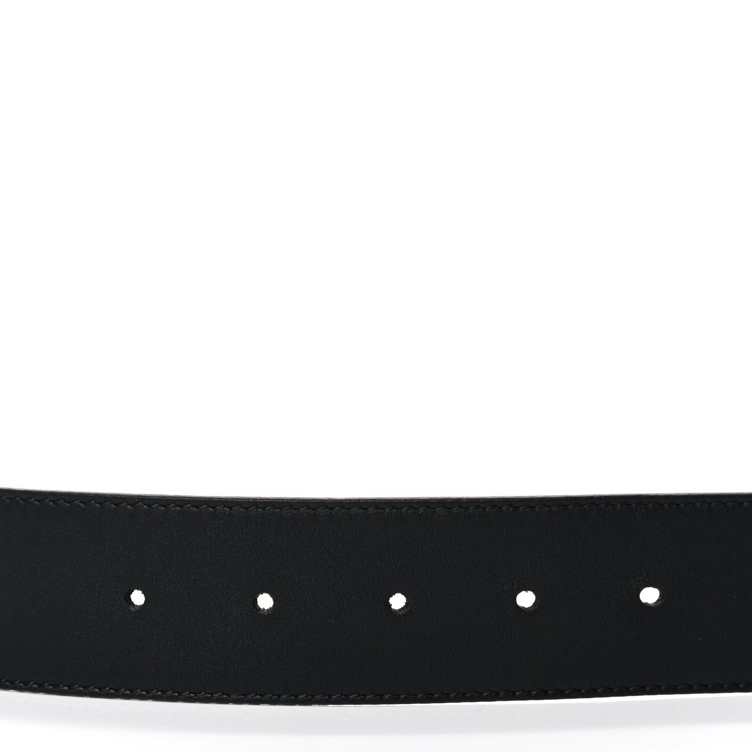 Gucci Calfskin Double G 40mm Belt 100 40 Black 4 of 5