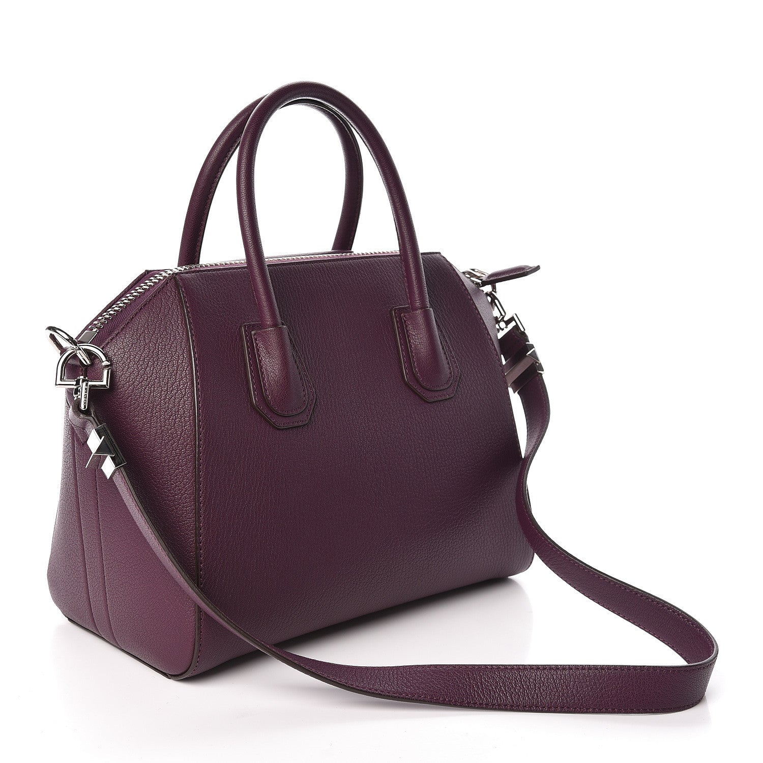 Givenchy Sugar Goatskin Small Antigona Dark Purple 3 of 10