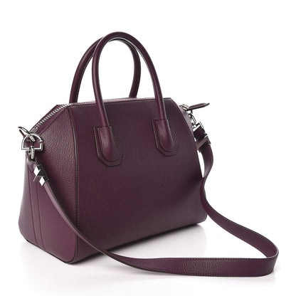 Givenchy Sugar Goatskin Small Antigona Dark Purple 3 of 10