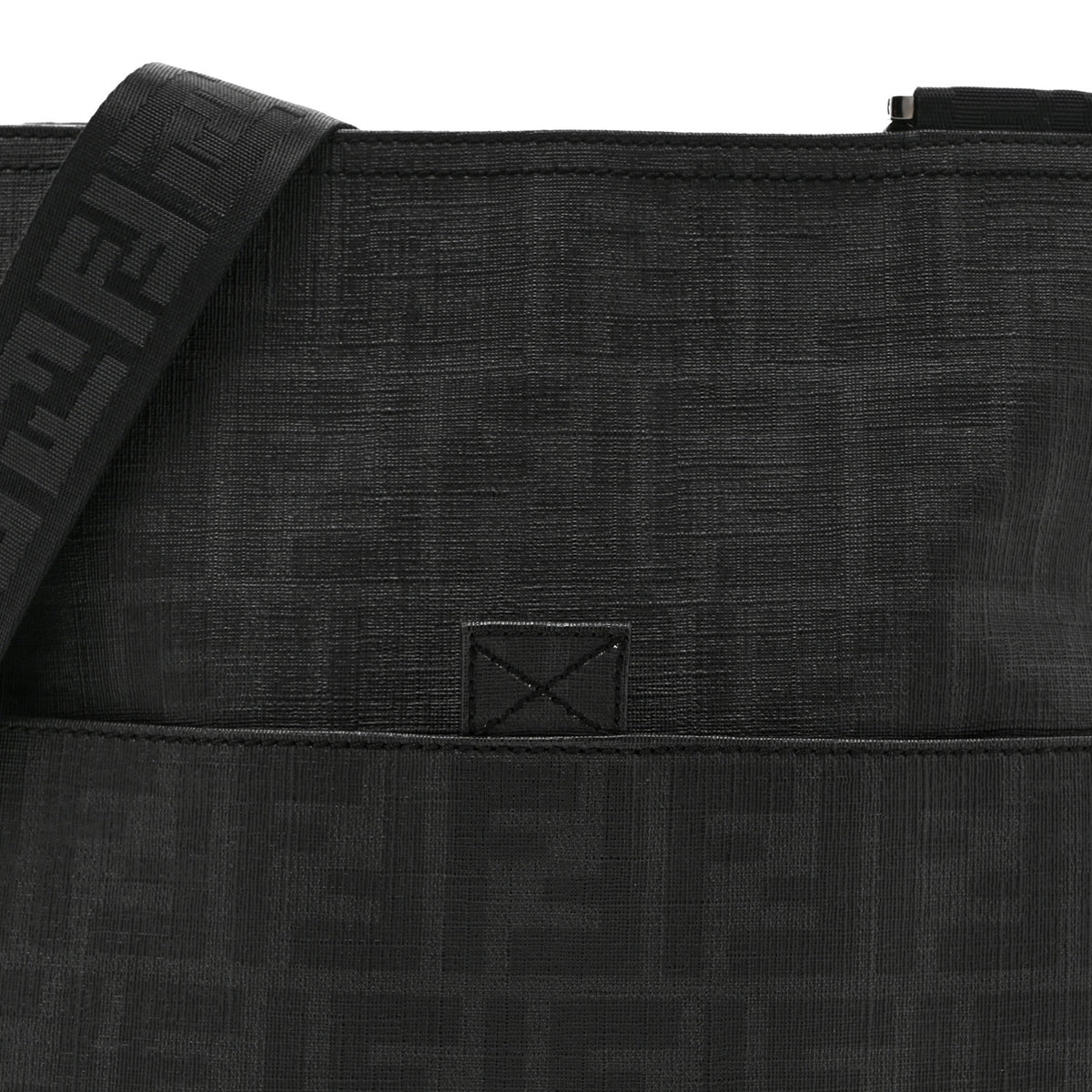 Zucca Spalmati Messenger Bag Black