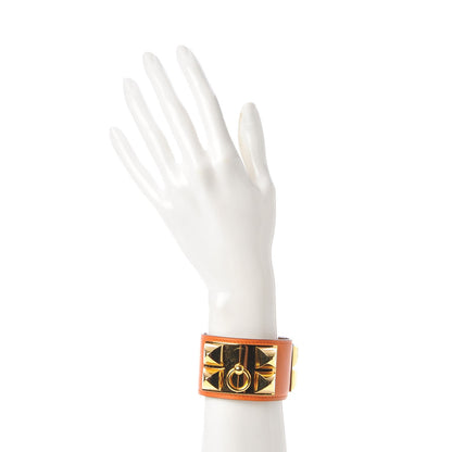 Hermes Swift Collier de Chien CDC Bracelet S Orange 2 of 8