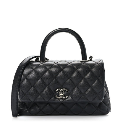Chanel Caviar Quilted Mini Coco Handle Flap Black 1 of 9