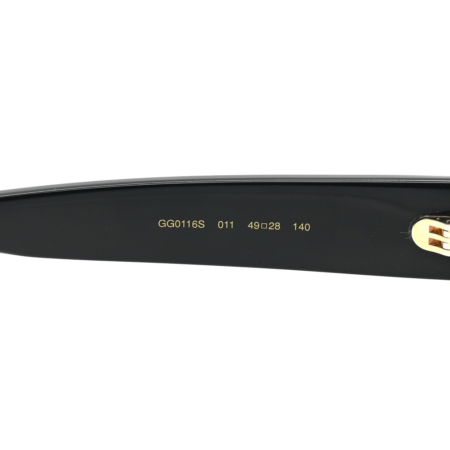 Acetate Stars Cat Eye Sunglasses GG0116S Black