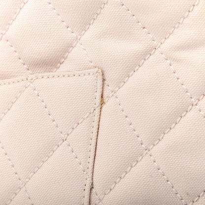 Chanel Canvas Quilted Medallion Tote Light Pink 12 of 12