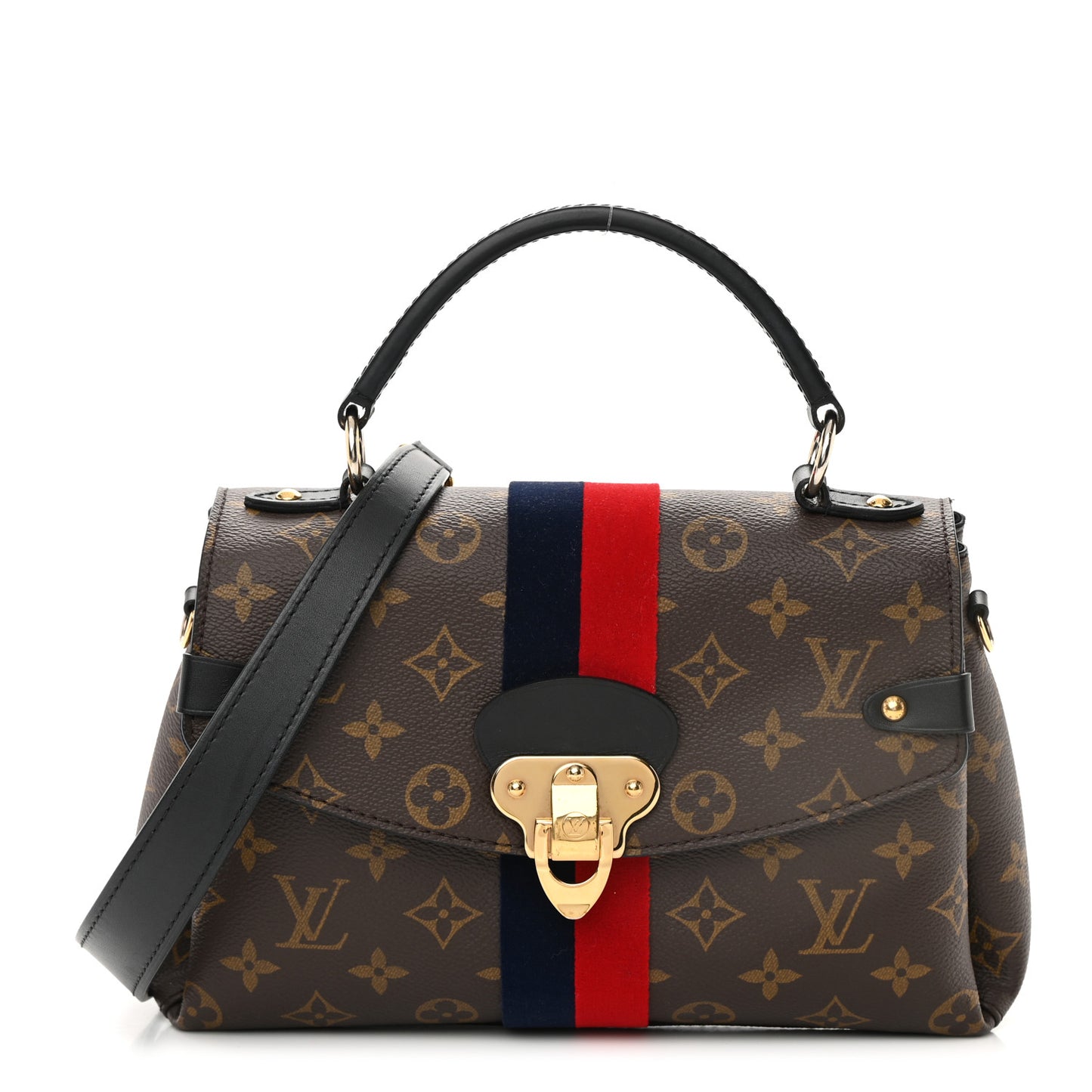 Monogram Georges BB Marine Cherry